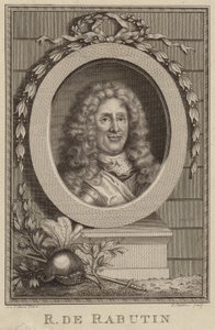 Porträtt av Roger de Rabutin, greve av Bussy av French School