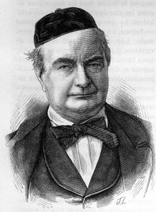 Porträtt av Sainte Beuve (1804 - 1869) (Sainte-Beuve) fransk författare - i "" L