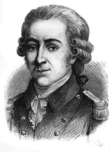 Porträtt av Thomas de Mahy, markis de Favras (1744-1790). Gravyr från slutet av 1800-talet. av French School