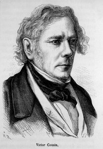 Porträtt av Victor Cousin (1792 - 1867), fransk filosof - i "" L