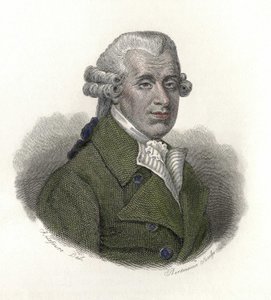 Porträtt av William Hawes (1736-1808), engelsk läkare. I "" Porträtt av användbara män"" av French School