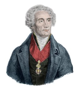 Porträtt av Xavier de Maistre av French School