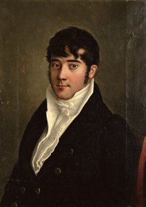 Porträtt av en sittande gentleman, c.1825