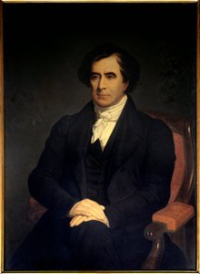 Porträtt av fysikern Francois Arago (1786-1833), astronom och politiker, marin- och krigsminister 1848. Anonym målning från 1800-talet. Paris, Musee De L