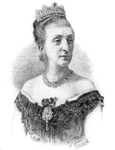 Porträtt av grevinnan av Paris, Marie-Isabelle (Marie-Isabelle) d