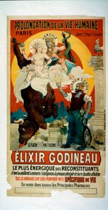 Affisch för Elixir Godineau, ca 1900