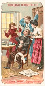 Praktisk medicin - förgiftning (chromolitho) av French School