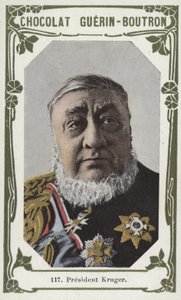 President Kruger (färgad bild) av French School