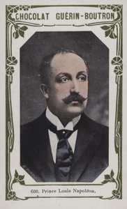 Prins Louis Napoleon (färgad bild) av French School