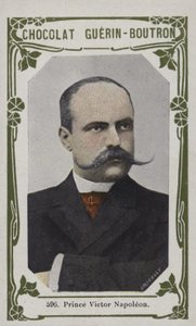 Prins Victor Napoleon (färgad bild) av French School