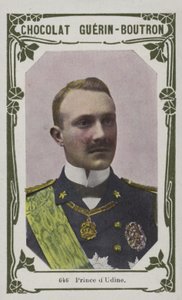 Prince dUdine (färgat foto) av French School