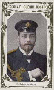 Prince de Galles (färgad bild) av French School