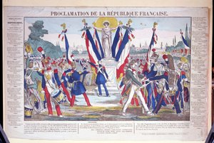 Franska republikens proklamation, 25 februari 1848 av French School