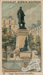 Raspail, kemist och politiker, 1794-1878. Uppfört Place Denfert-Rochereau av French School
