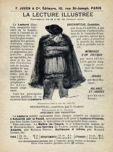 Läsning illustrerad. Publicerad i "Tales de Pantruche et d