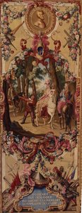 Regence Gobelins gobeläng med berättelsen om Don Quijote, 1717-18 av French School