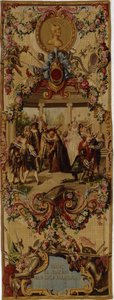 Regence Gobelins gobeläng med berättelsen om Don Quijote, 1717-18 av French School