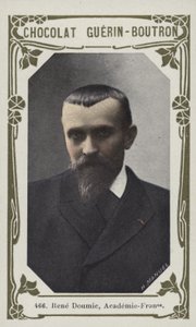 Rene Doumic, Academie-Francaise (färgad bild) av French School