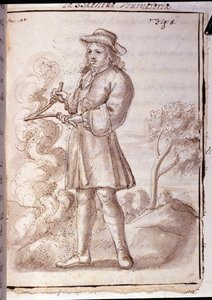 Rhabdomancy - rabdomancy - sourcellerie - i "" Ockult fysik, eller Treat of the divinatory wand and its användbar för upptäckten av källorna till minorna i cacher, tjuvar och flyktiga mördare, etc ”” - av Pierre Le Lorrain (Abbe de Vallemo av French School