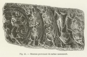 Rinceau från samma monument av French School
