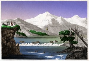 Rio Magdalena. (gravyr, ca 1840) av French School