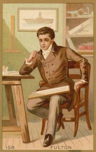 Robert Fulton, amerikansk ingenjör och uppfinnare av French School