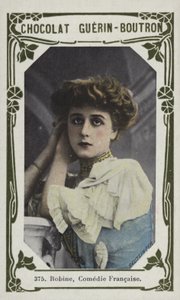 Robine, Comedie Francaise (färgad bild) av French School