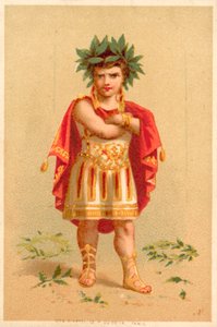 Roman (chromolitho) av French School