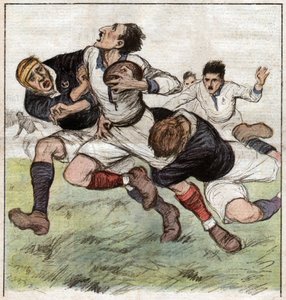 Rugbymatch av French School