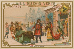 ryskt bröllop av French School