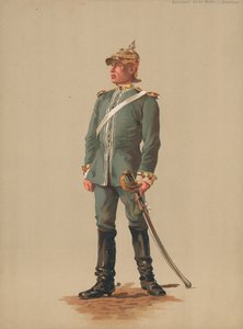 Sachsisk gardist, korpral av French School