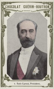 Sadi-Carnot, president (färgad bild) av French School