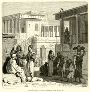 Simons visdom, israeliternas lycka (gravyr) av French School