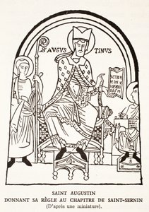 Sankt Augustinus av French School