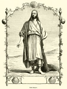 Saint Jacques (gravyr) av French School