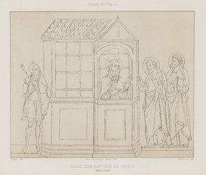 Johannes Döparen i fängelse av French School
