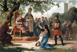 Saint Louis (Louis IX av French School