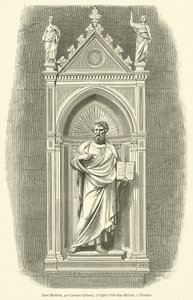Saint Matthieu (gravyr) av French School