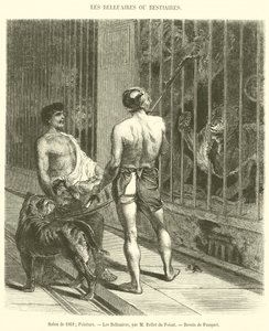 Salong 1861, Målning, Les Belluaires (gravyr) av French School