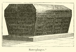 Sarkofag (gravyr) av French School