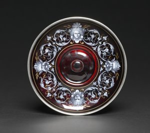 Fat, ca 1880-1900 (silver, emalj) (se även 500393) av French School
