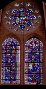 Scener ur St Martins liv; donator - Thibault VI, greve av Chartres (w109) av French School