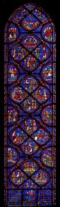 Scener ur St Thomass liv (w23) av French School