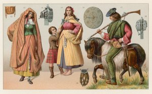 Skottland kostym av French School