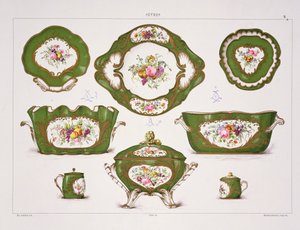 Sevres middagsservering av French School
