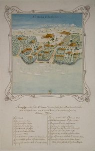 Belägringen av Saint Thomas de la Goiane, på Antillerna, 11 december 1629 av French School