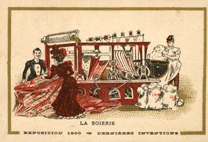 Silkestillverkning (chromolitho) av French School