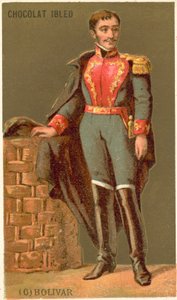 Simon Bolivar, venezuelansk militär och politisk ledare av French School