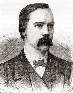 Sir Charles Tilston Bright, från Les Merveilles de la Science, publicerad ca 1870 (gravyr) av French School