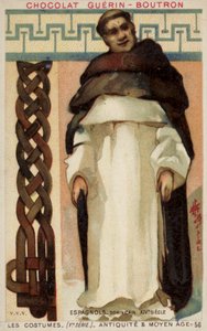 spansk dominikanermunk, 1300-talet av French School